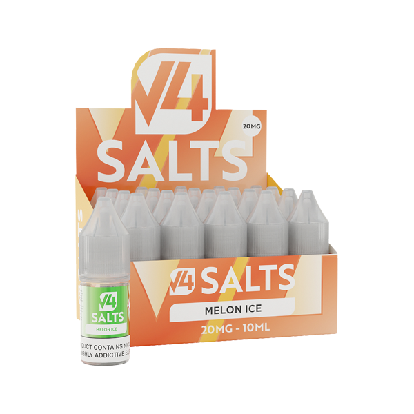 20mg V4 Salts 10ml Nic Salts (50VG/50PG) - Pack of 20