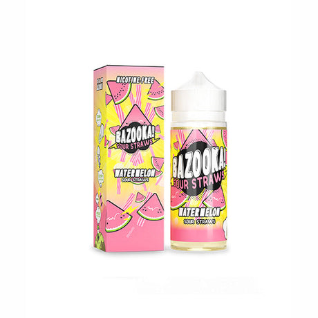 Bazooka Sour Straws 100ml Shortfill 0mg (70VG/30PG)