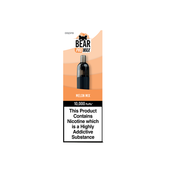 Bear Pro Max 10000 Puffs Includes 3X Nic Salts 20mg