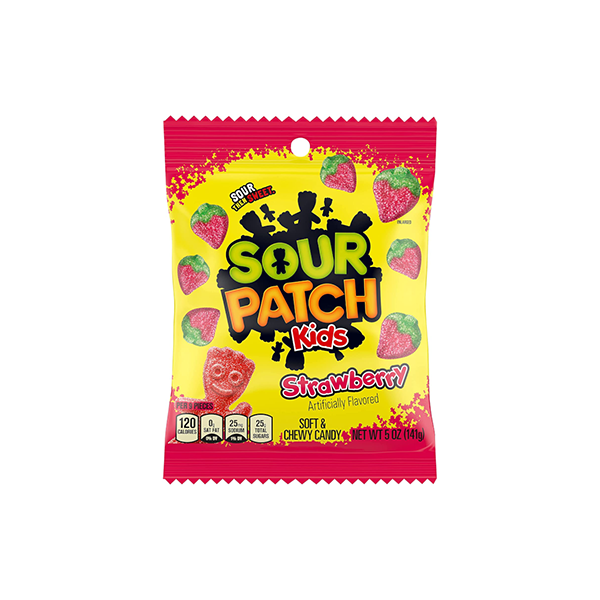 USA Sour Patch Kids Strawberry Share Bag - 141g
